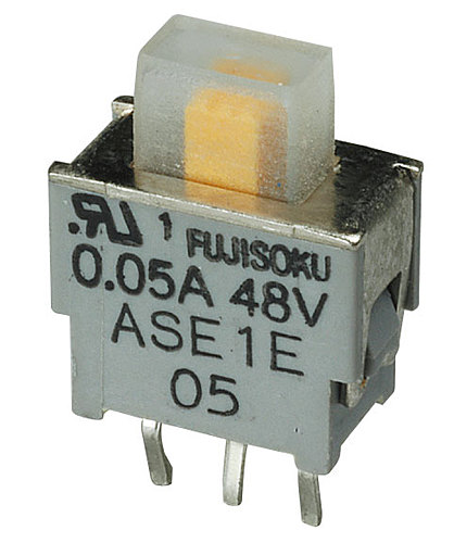 ニデックコンポーネンツ　洗浄タイプ超小形スライドスイッチ　ASE1D-2M-10-Z 「在庫掲載」