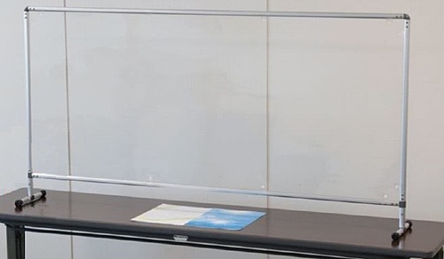 不二ライトメタル　飛沫ガード 開口ありVer.　FL-SG-A15 【送料無料】