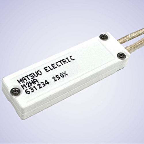 松尾電器産業　バイメタル式サーモスタット（温度過熱防止用）　M2HA 250X