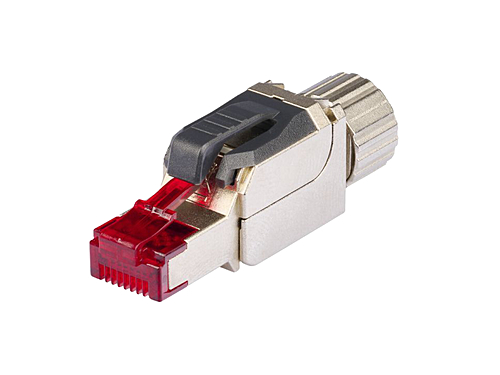 日本製線　Cat.6A シールド・シールドなし共用 現場成端用RJ45モジュラープラグ　標準タイプ　R888230