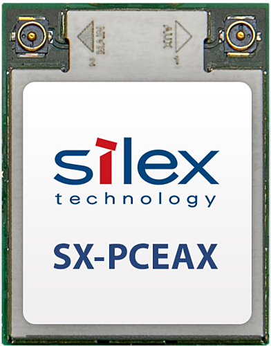 サイレックス・テクノロジー　Wi-Fi 6/6E対応 無線モジュール　SX-PCEAX-SMT-SP
