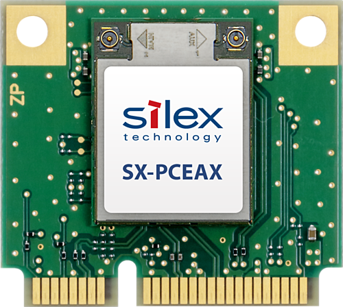 サイレックス・テクノロジー　Wi-Fi 6/6E対応 無線モジュール　SX-PCEAX-HMC-SP