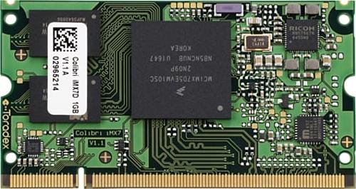トラデックス　システムオンモジュール　Colibri iMX7D 1GB