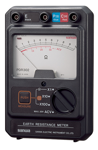 三和電気計器(SANWA)　接地抵抗計　PDR302　「在庫掲載」