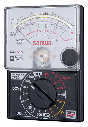 三和電気計器(SANWA)　アナログマルチテスタ　CP8D　「在庫掲載」