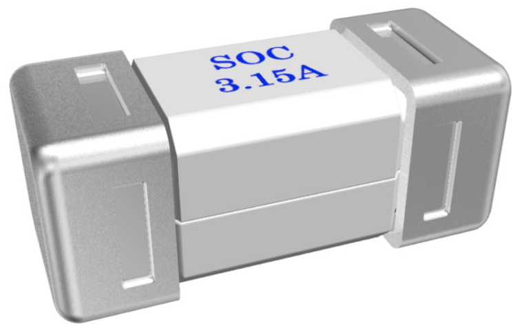 SOC（エス・オー・シー）  耐ラッシュ 表面実装ヒューズ  25CT