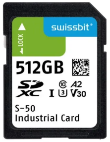 Swissbit(スイスビット)　SDカード　SFSD512GL1AM1TB-I-XG-221-STD