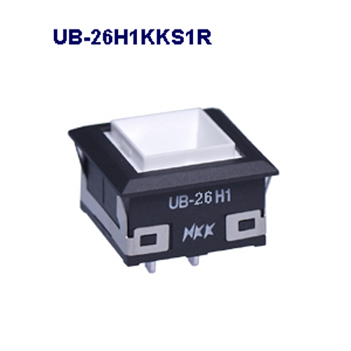 NKKスイッチズ　照光式押ボタンスイッチ　UB-26H1KKS1R 「在庫掲載」