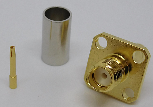 日本エレパーツ　同軸コネクタ　SMA-PJ-3DFB-AU「在庫掲載」