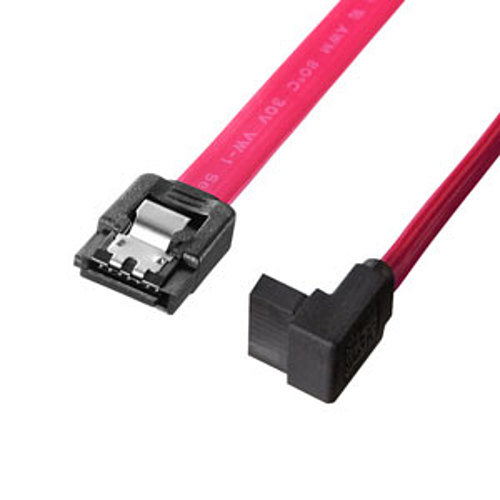 サンワサプライ　上L型シリアルATA3ケーブル　TK-SATA3-1UL「在庫掲載」