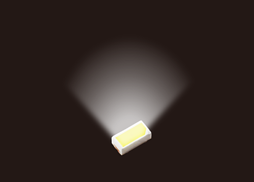 ROHM(ローム)　超小型 1608サイズ リフレクタタイプ 高光度白色チップLED　CSL1104WBBW「在庫掲載」